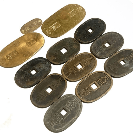 小判や天保通宝など