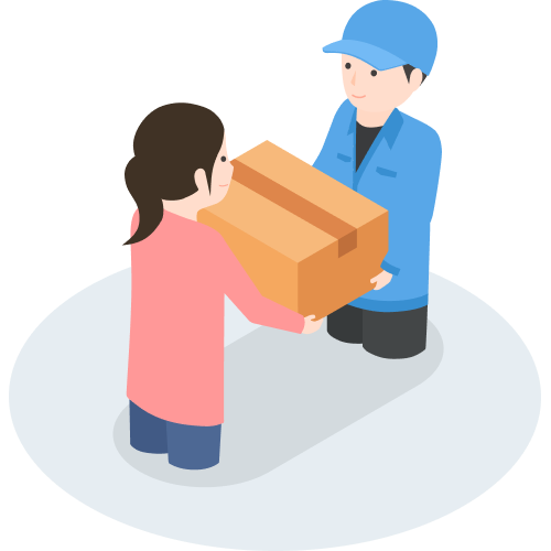 重たい品物もOK