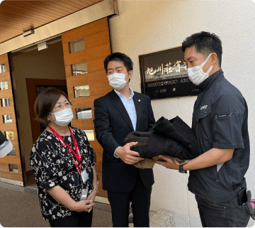 モモタロの地域貢献活動の様子2