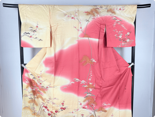 作家物の訪問着